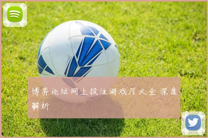 博弈论坛网上投注游戏厅大全 深度解析